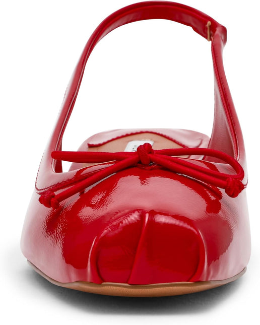 STEVE MADDEN LOVED WOMEN SLINGBACK - Red Crinkle