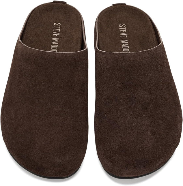 STEVE MADDEN FERN WOMEN CLOGS - Brown Suede
