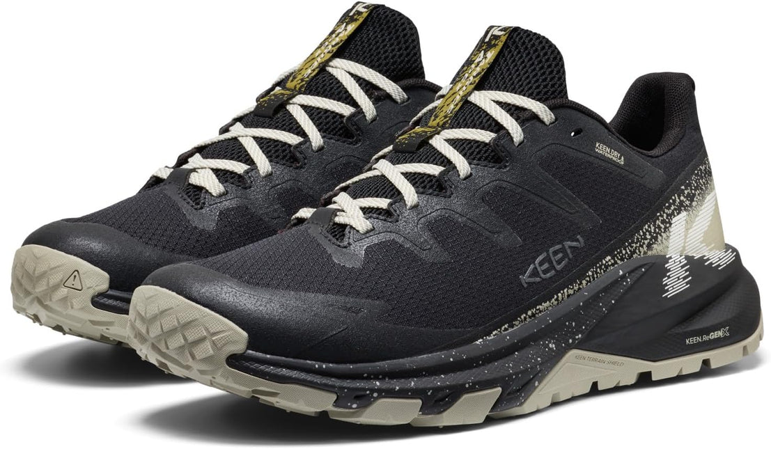 KEEN TARGHEE APEX WATERPROOF MEN SNEAKERS - Black/Abbey Stone