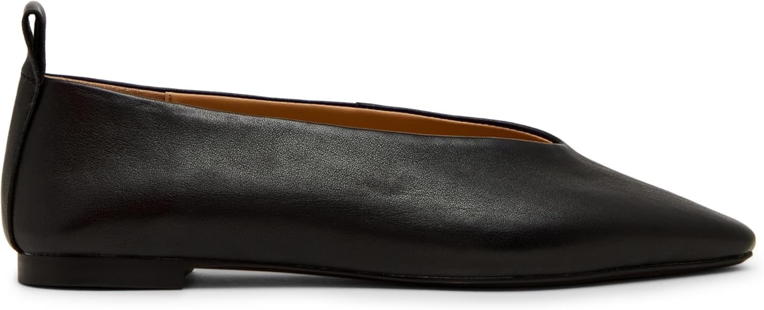 STEVE MADDEN SWANKY WOMEN SHOES - Black Leather