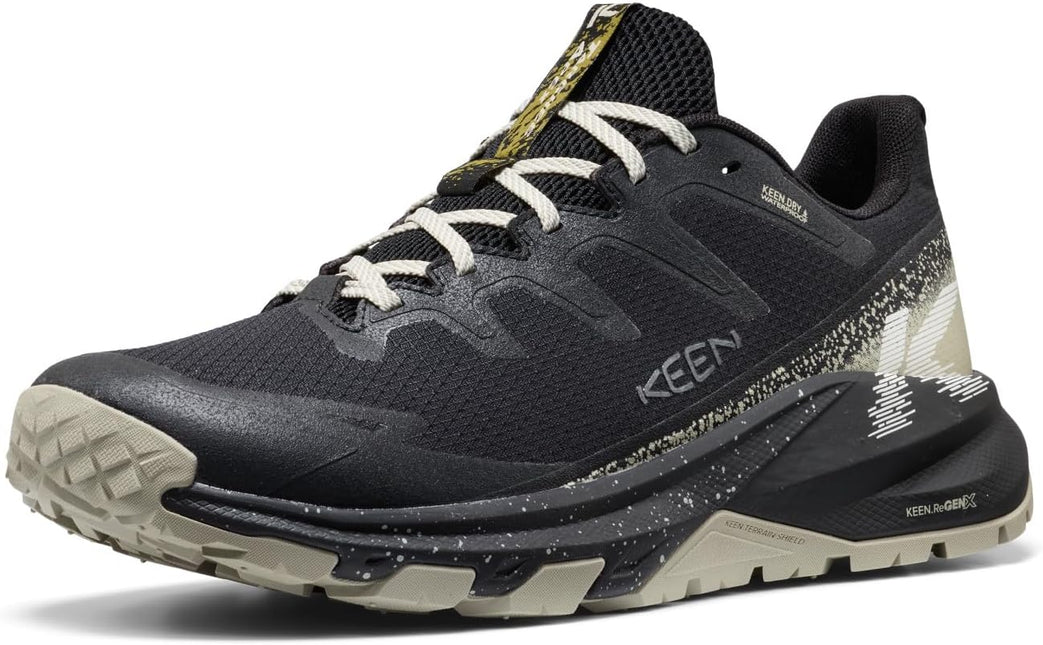 KEEN TARGHEE APEX WATERPROOF MEN SNEAKERS - Black/Abbey Stone