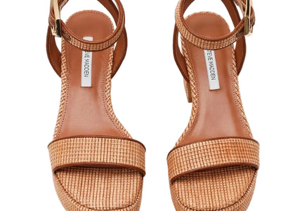STEVE MADDEN ELIDA WOMEN SANDALS - Raffia