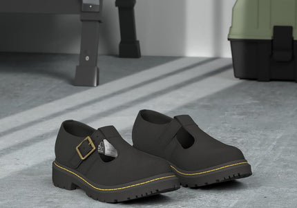 DR. MARTENS POLLEY SR UNISEX SHOES - Black