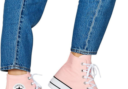 CONVERSE CTAS LIFT HI WOMEN SNEAKERS - Pink