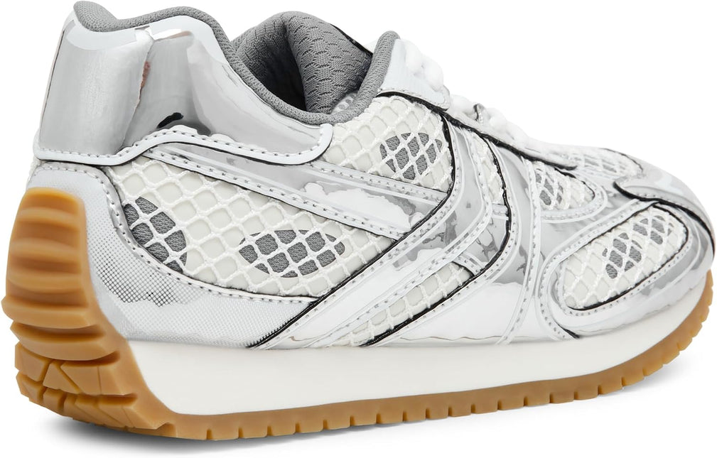 STEVE MADDEN PAGER WOMEN SNEAKERS - Silver Multi