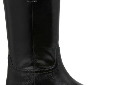 STEVE MADDEN PRIMO WOMEN BOOTS - Black Leather