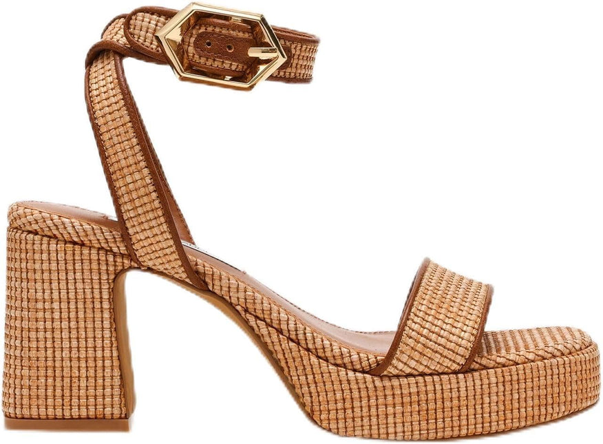 STEVE MADDEN ELIDA WOMEN SANDALS - Raffia