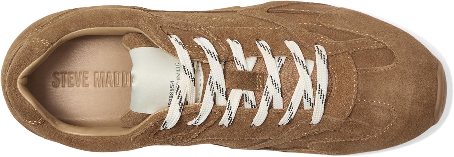 STEVE MADDEN AZIEL WOMEN SNEAKERS - Camel Suede