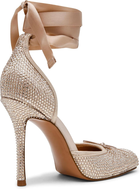 STEVE MADDEN LARINA-R WOMEN HEELS - Champagne