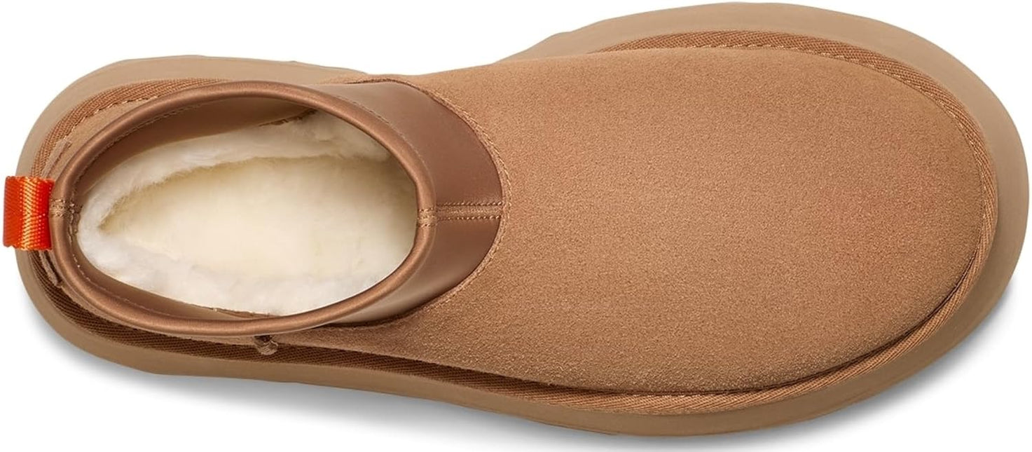 UGG CLASSIC MINI DIPPER WOMEN BOOTS - Chestnut