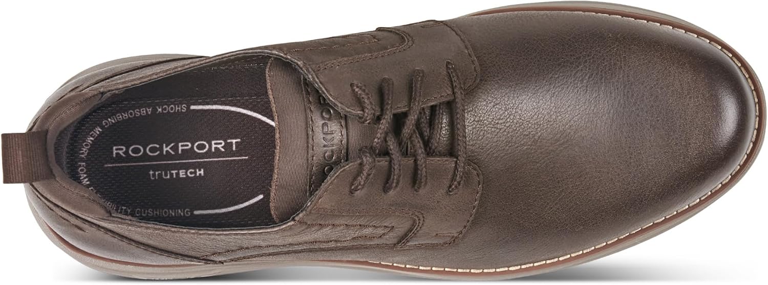 ROCKPORT CANTON MEN SHOES - Dark Brown
