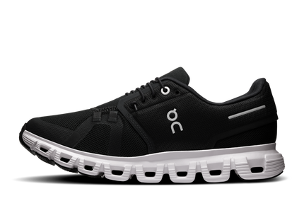 ON CLOUD 6 WOMEN SNEAKERS - Black/White