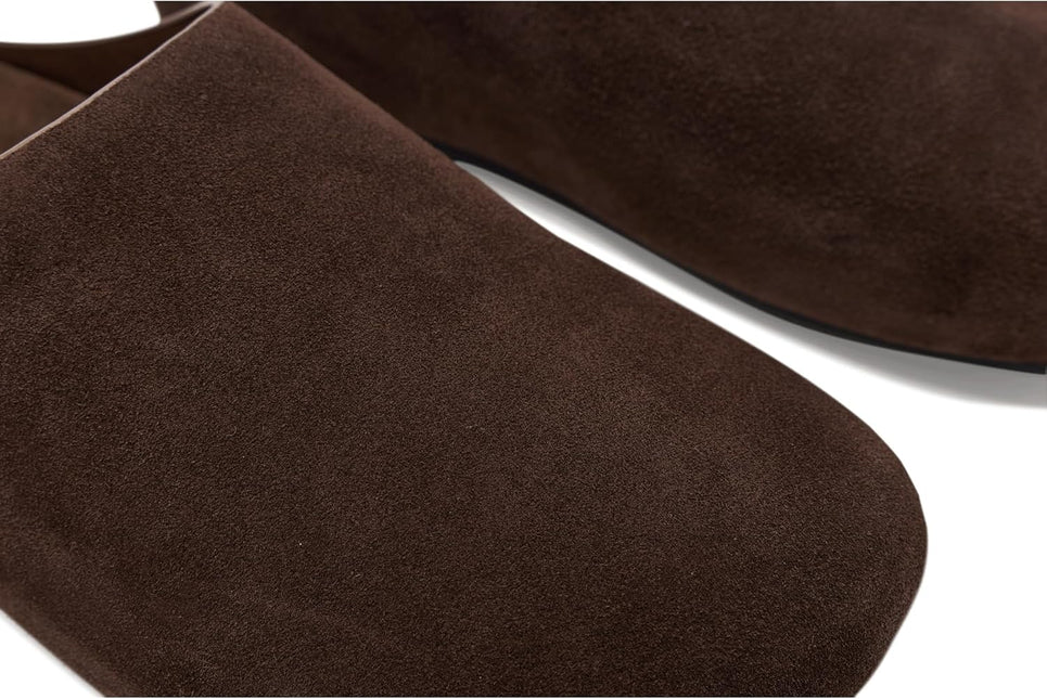 STEVE MADDEN FERN WOMEN CLOGS - Brown Suede
