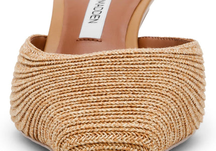 STEVE MADDEN ALYSE WOMEN HEELS - Natural Raffia