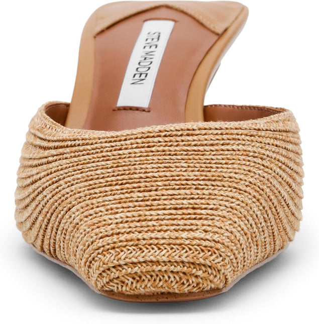 STEVE MADDEN ALYSE WOMEN HEELS - Natural Raffia