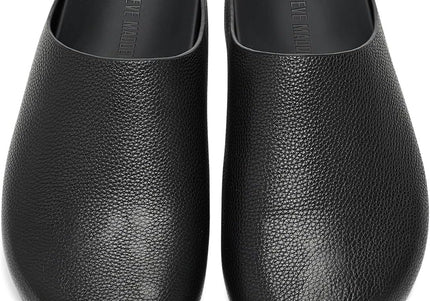 STEVE MADDEN FERN WOMEN CLOGS - Black Leather