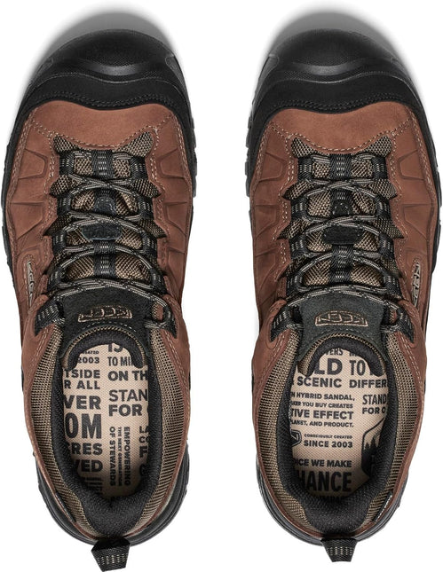 KEEN TARGHEE IV WATERPROOF MEN SHOES - Bison/Black