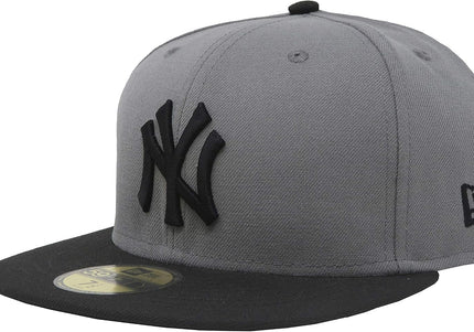 NEW ERA MLB BASIC 5950 NEYYAN STGBLK UNISEX HAT - Storm Gray/Black