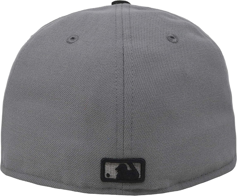 NEW ERA MLB BASIC 5950 NEYYAN STGBLK UNISEX HAT - Storm Gray/Black
