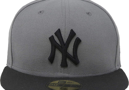 NEW ERA MLB BASIC 5950 NEYYAN STGBLK UNISEX HAT - Storm Gray/Black