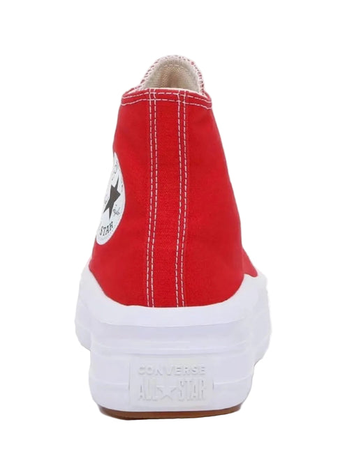 CONVERSE CTAS MOVE HI WOMEN SNEAKERS - Red