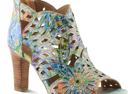 L'ARTISTE AMORA-FIRE WOMEN HEELS - Blue Multi