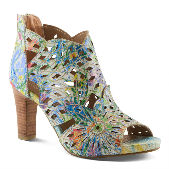 L'ARTISTE AMORA-FIRE WOMEN HEELS - Blue Multi