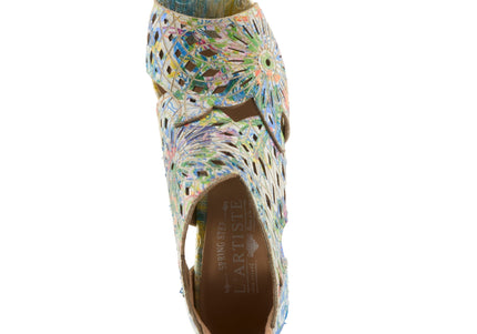 L'ARTISTE AMORA-FIRE WOMEN HEELS - Blue Multi