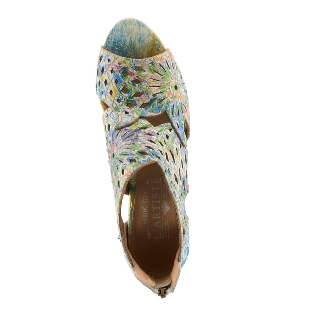 L'ARTISTE AMORA-FIRE WOMEN HEELS - Blue Multi