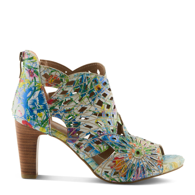L'ARTISTE AMORA-FIRE WOMEN HEELS - Blue Multi