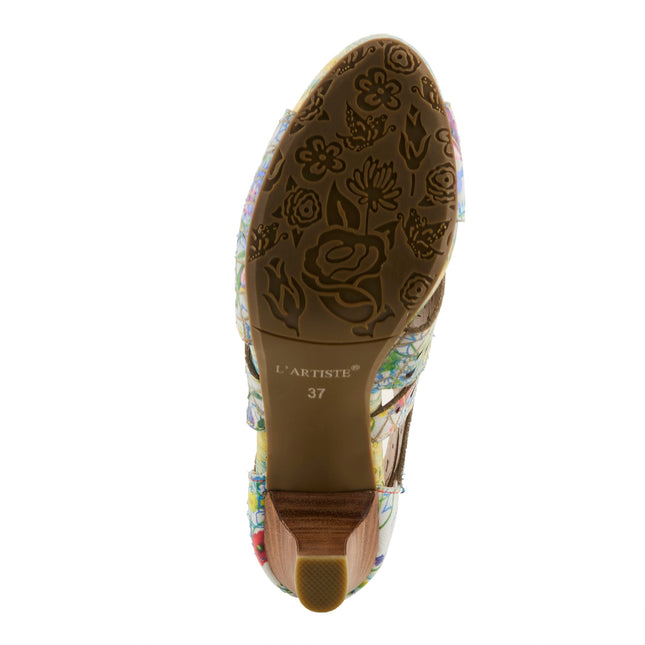 L'ARTISTE AMORA-FIRE WOMEN HEELS - Blue Multi