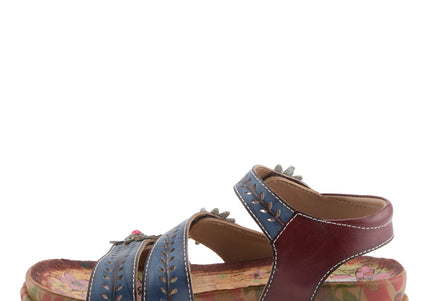 L'ARTISTE ANEWTRIO WOMEN SANDALS - Navy Multi