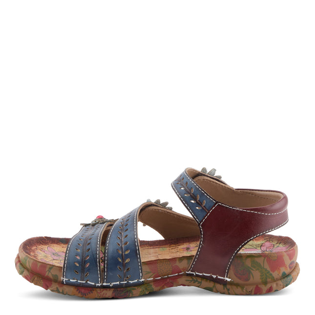 L'ARTISTE ANEWTRIO WOMEN SANDALS - Navy Multi
