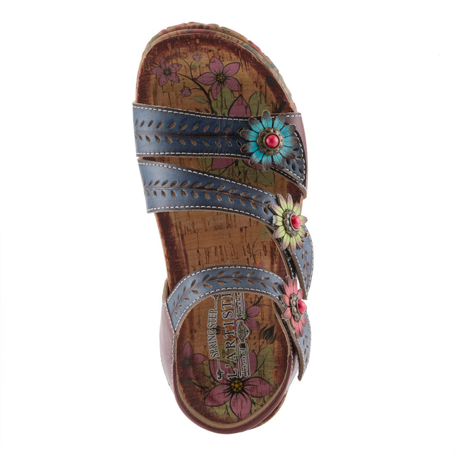 L'ARTISTE ANEWTRIO WOMEN SANDALS - Navy Multi