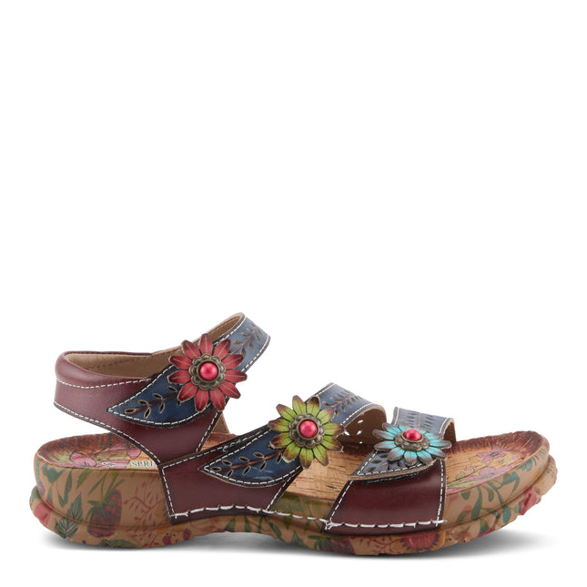 L'ARTISTE ANEWTRIO WOMEN SANDALS - Navy Multi