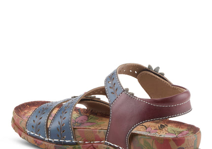 L'ARTISTE ANEWTRIO WOMEN SANDALS - Navy Multi