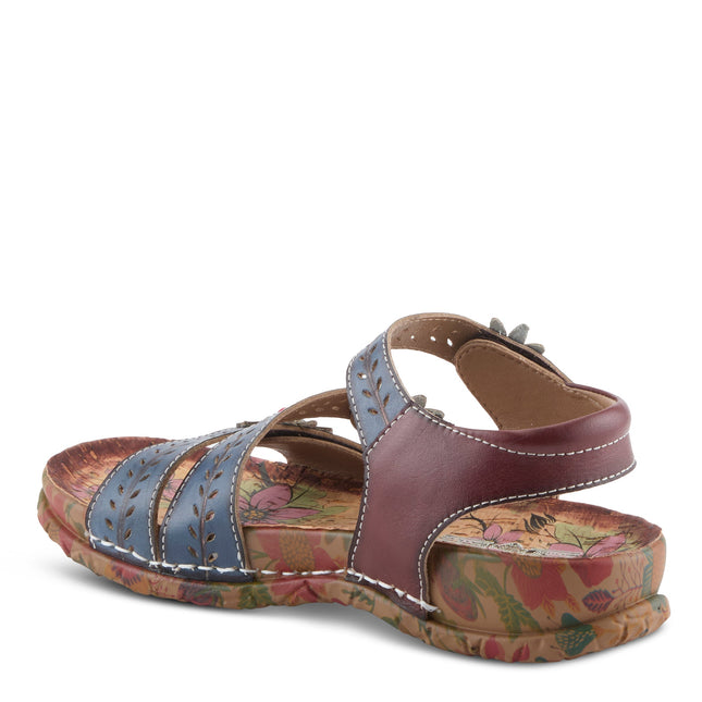 L'ARTISTE ANEWTRIO WOMEN SANDALS - Navy Multi