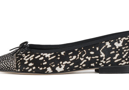 JEFFREY CAMPBELL ARABESQ-F WOMEN SHOES - Black White Hair