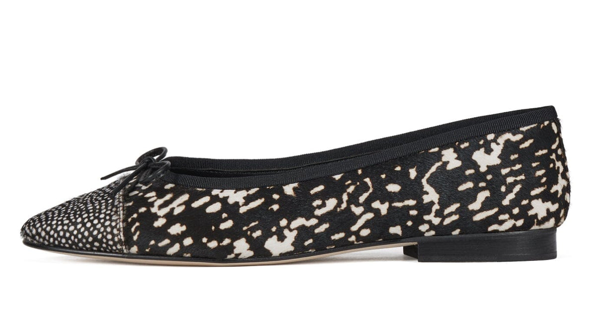 JEFFREY CAMPBELL ARABESQ-F WOMEN SHOES - Black White Hair