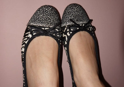 JEFFREY CAMPBELL ARABESQ-F WOMEN SHOES - Black White Hair