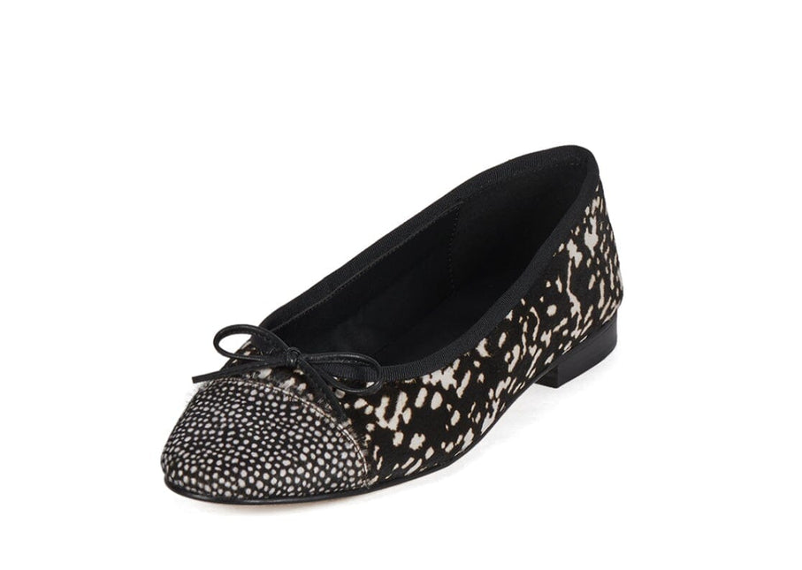 JEFFREY CAMPBELL ARABESQ-F WOMEN SHOES - Black White Hair