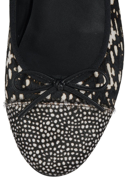 JEFFREY CAMPBELL ARABESQ-F WOMEN SHOES - Black White Hair