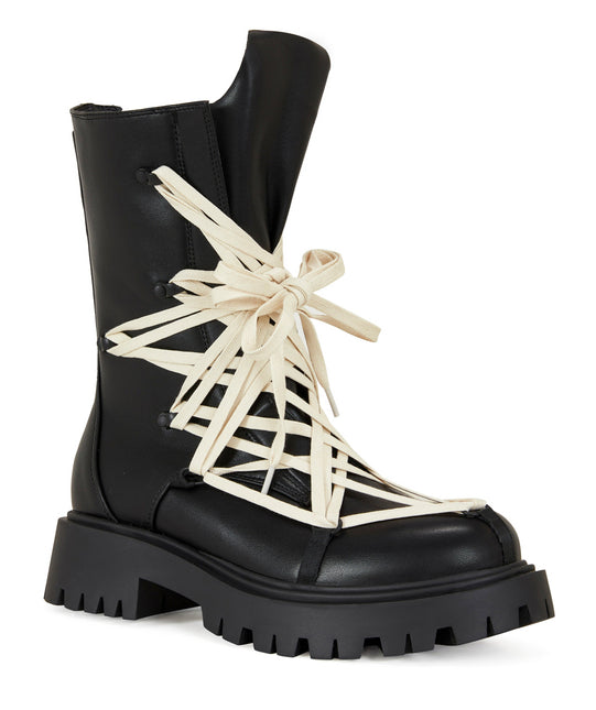 AZALEA WANG ARJUN WOMEN BOOTS - Black