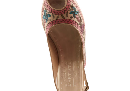 L'ARTISTE ARTDEVIVRE WOMEN SANDALS - Beige Multi
