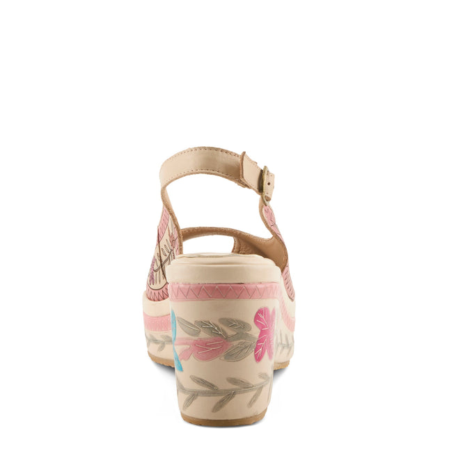 L'ARTISTE ARTDEVIVRE WOMEN SANDALS - Beige Multi