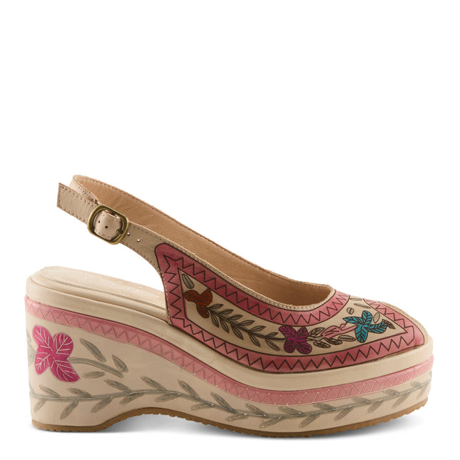 L'ARTISTE ARTDEVIVRE WOMEN SANDALS - Beige Multi