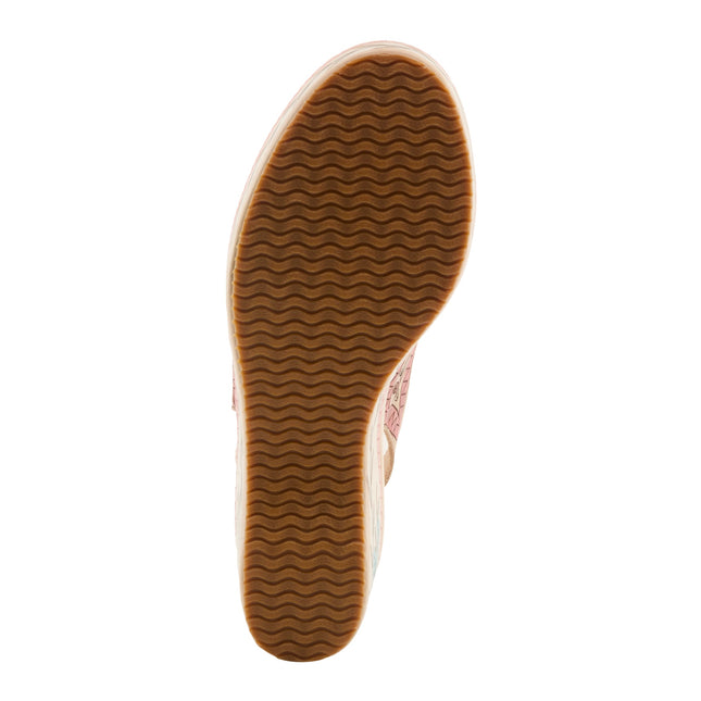L'ARTISTE ARTDEVIVRE WOMEN SANDALS - Beige Multi