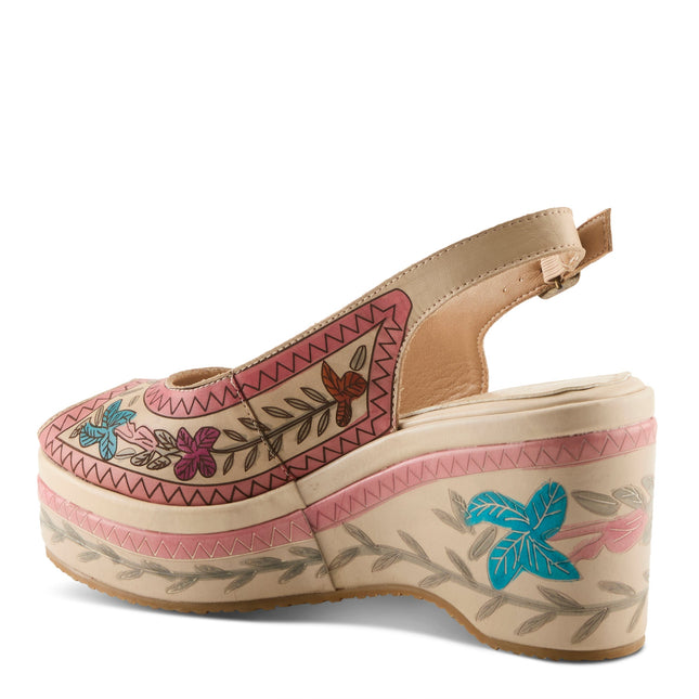 L'ARTISTE ARTDEVIVRE WOMEN SANDALS - Beige Multi