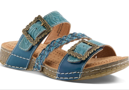 L'ARTISTE ASTRA WOMEN SANDALS - Blue