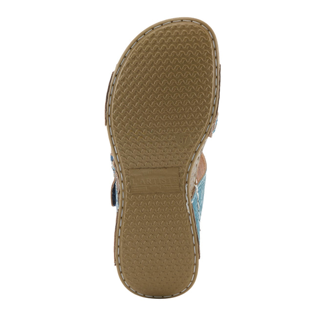 L'ARTISTE ASTRA WOMEN SANDALS - Blue